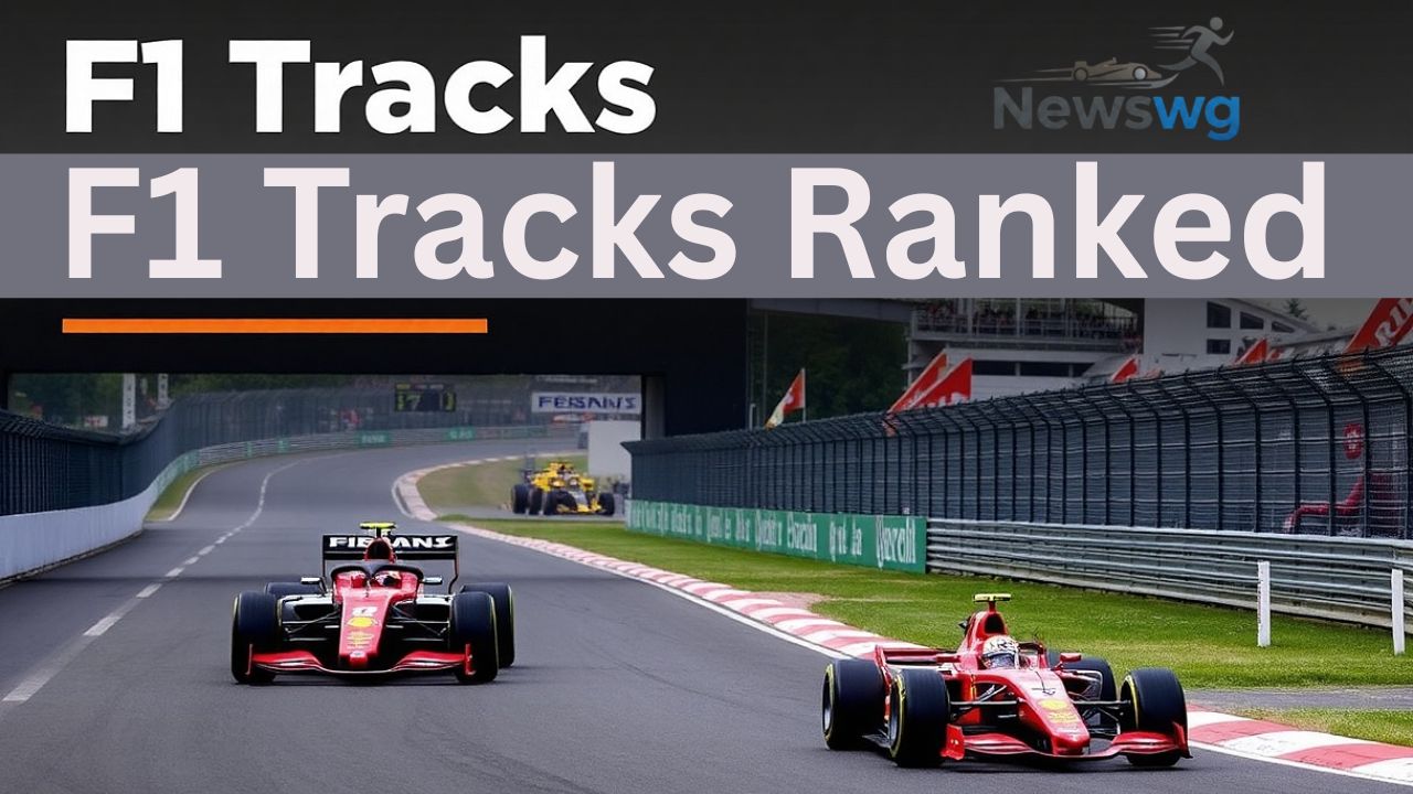 F1 Tracks Ranked