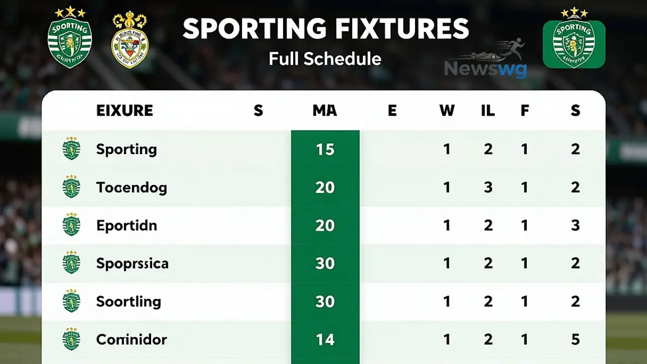 Sporting Lisbon Fixtures