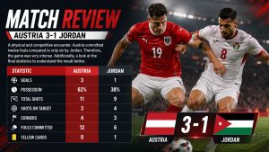 Austria vs Jordan
