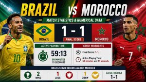 Brazil vs Morocco